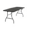 Bridgeport Folding Table, Blow Mold Table, Fold In Half, 72" x 30", Black Color C678BP14BLK1 - alternate 1